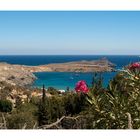 Impressionen aus Rhodos - Bucht von Lindos