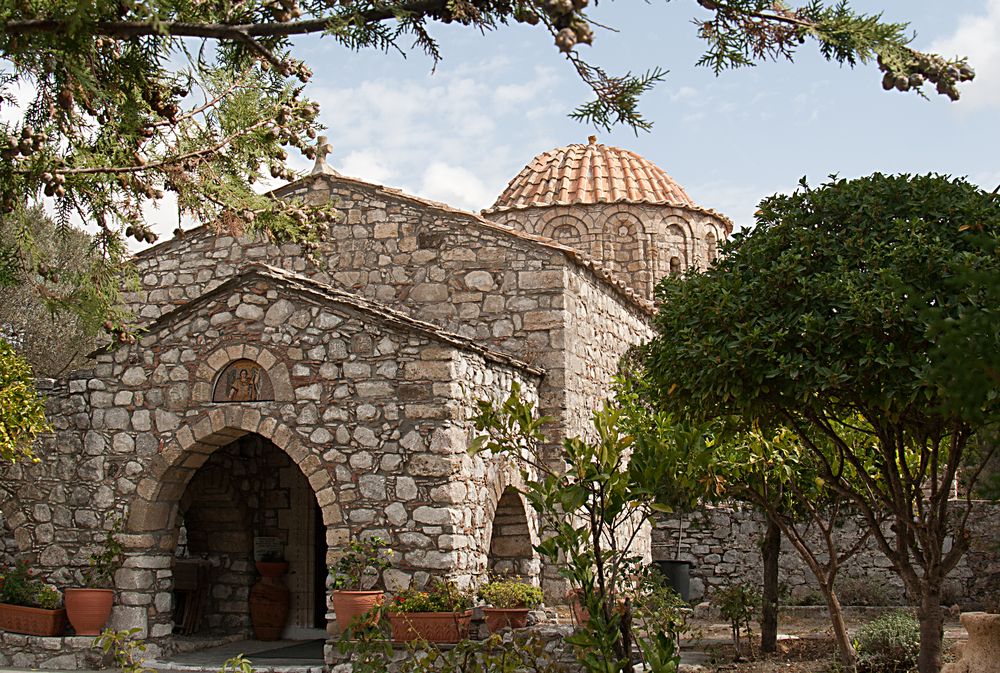 Impressionen aus Rhodos - Kloster Thari