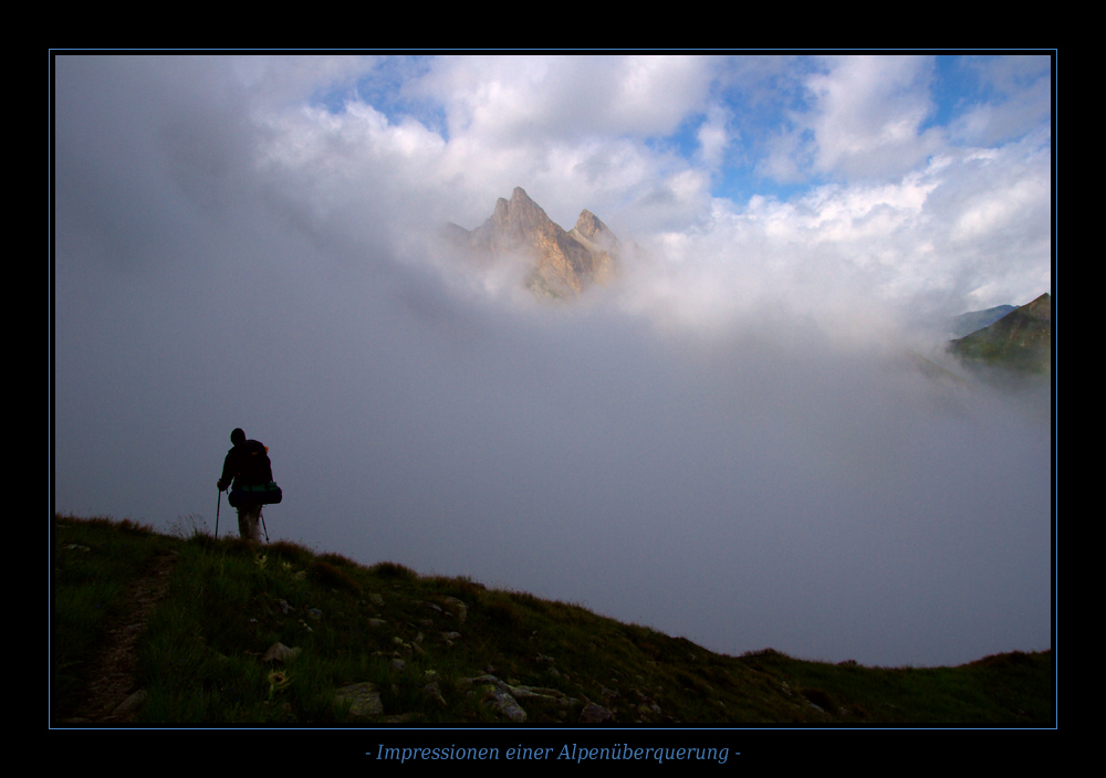 Impressionen einer Alpenüberquerung