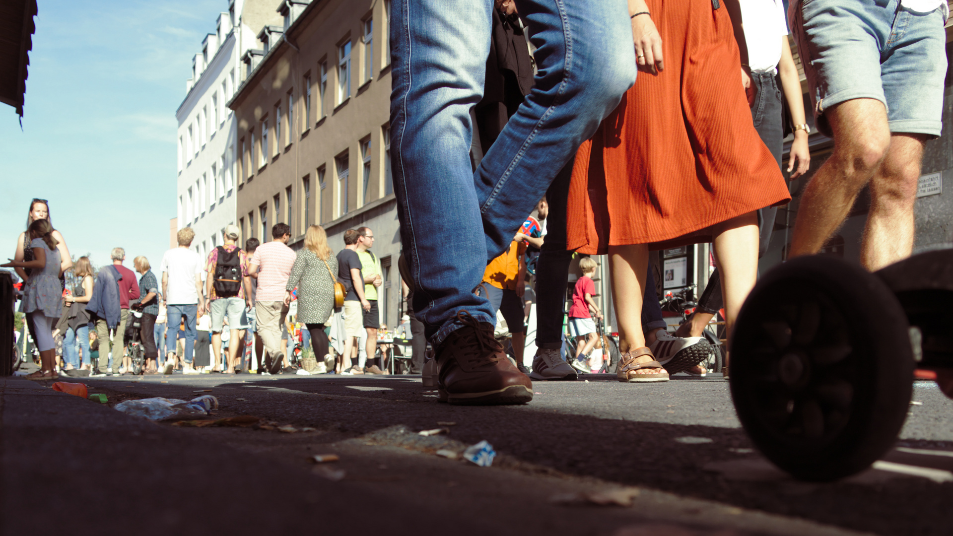 Impressionen eines Straßenfests