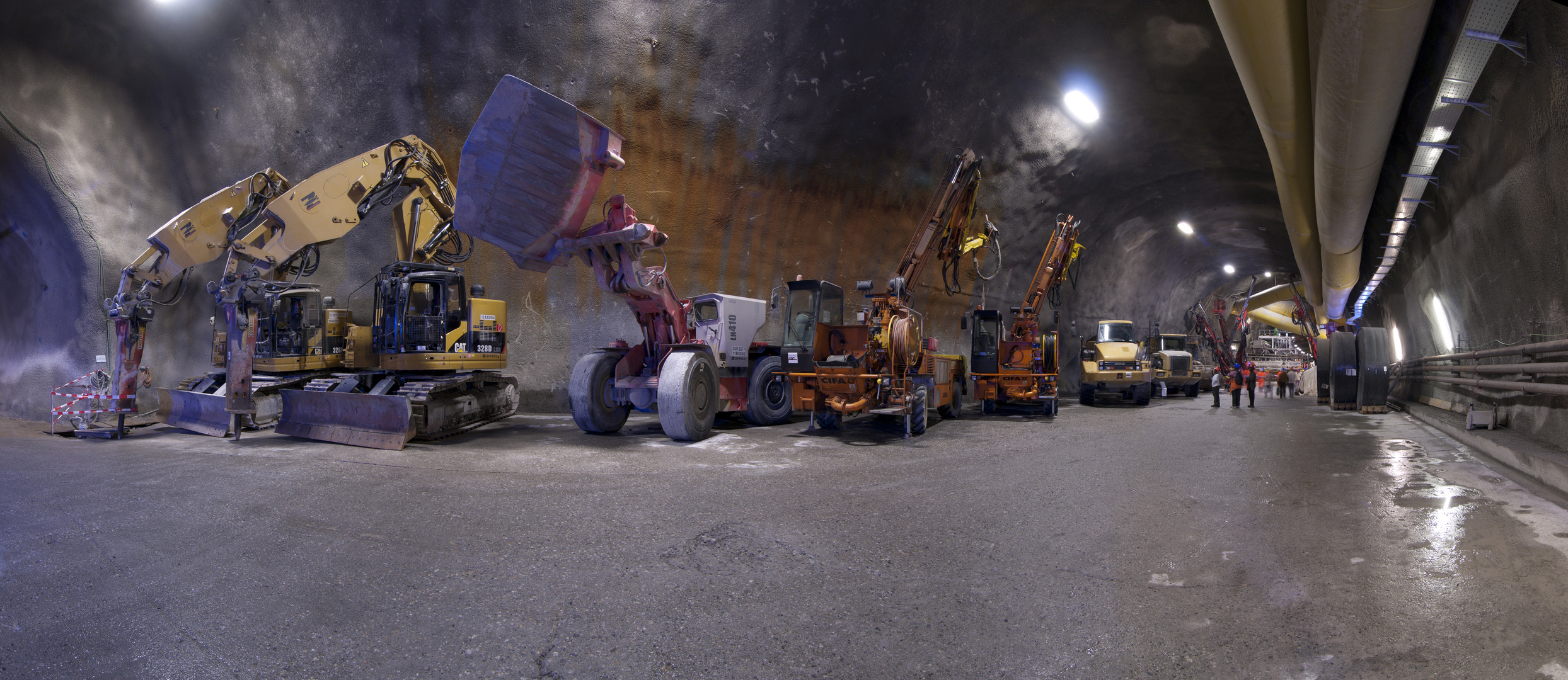 Impressionen Gotthard Basistunnel 4