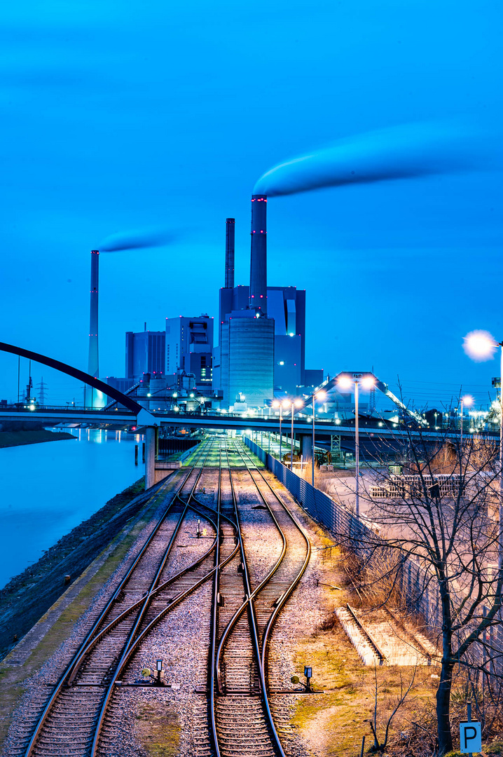 Impressionen Großkraftwerk Mannheim