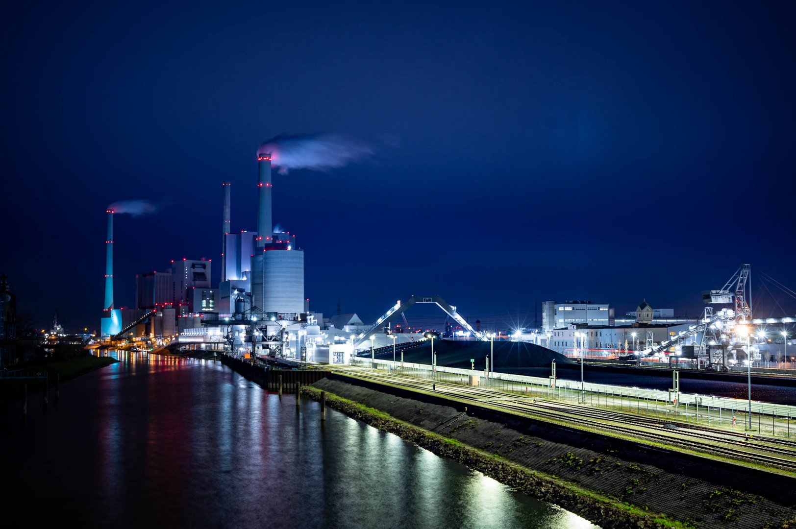 Impressionen Großkraftwerk Mannheim