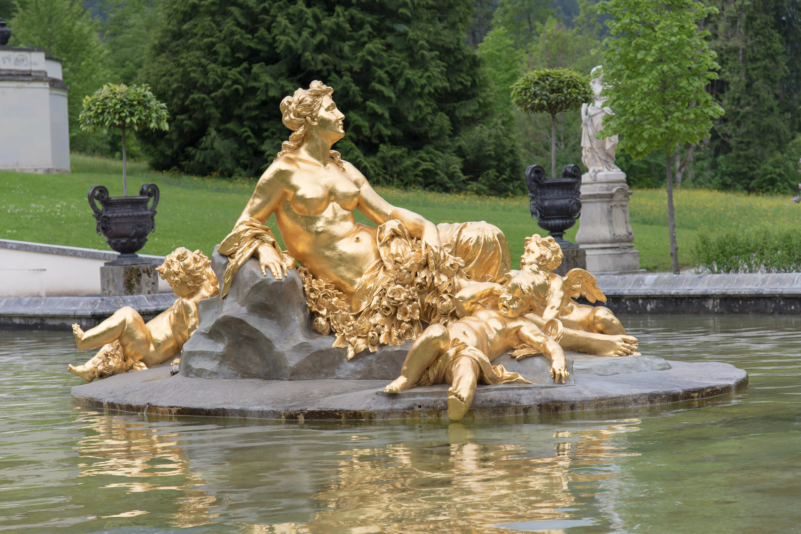 Impressionen im Schlosspark Linderhof_2