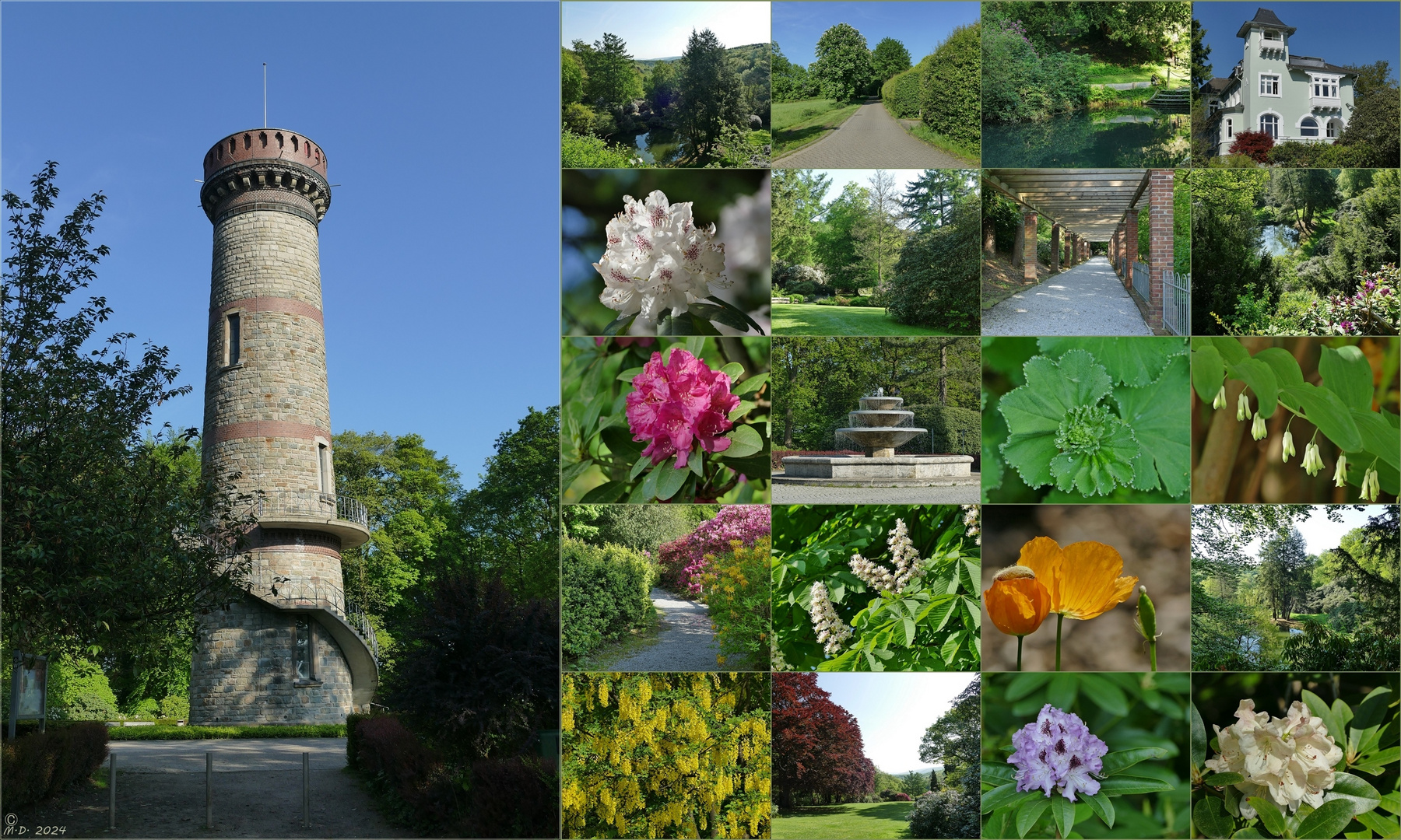 Impressionen rund um den Toelleturm in Wuppertal