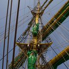 Impressionen Sail 2015 - Bremerhaven (Alexander von Humboldt II - Schiffsmast)