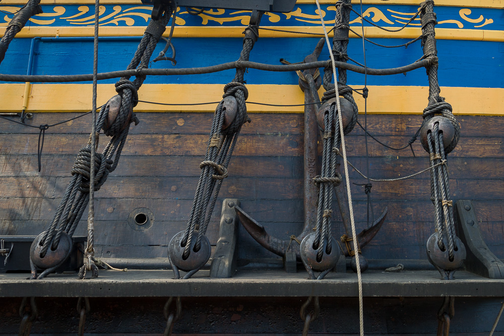 Impressionen Sail 2015 - Bremerhaven (Götheborg - Seilzüge)