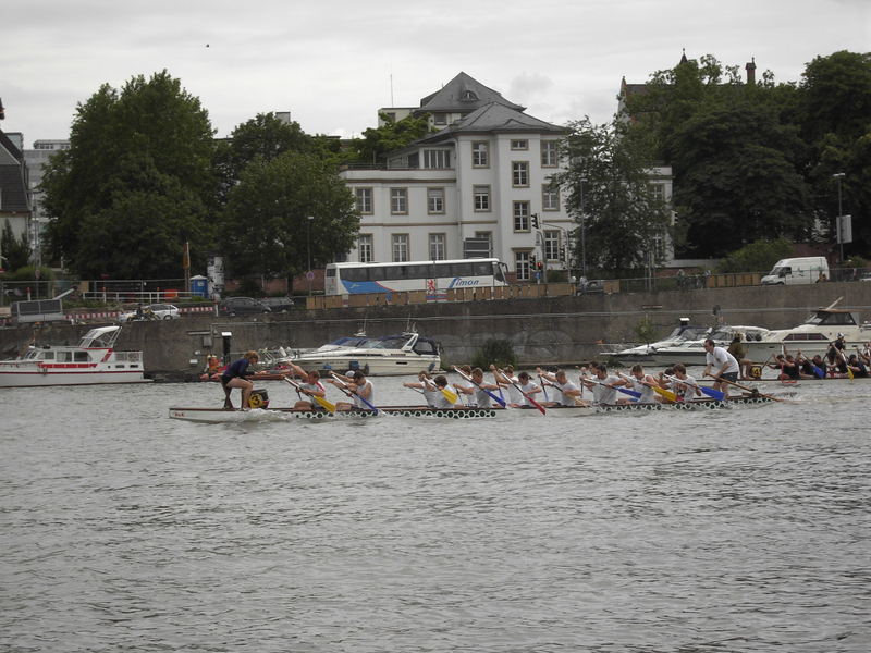 impressionen vom 2. heidelberger drachenbootcup