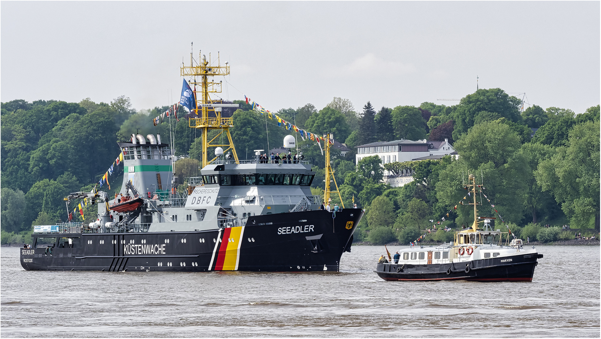 Impressionen vom 835. Hafengeburtstag Hamburg