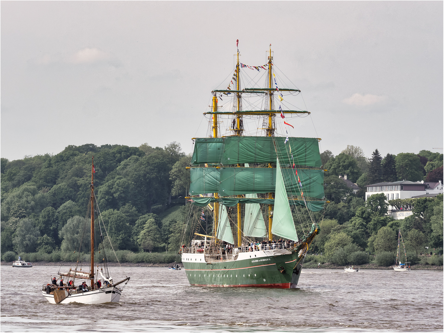 Impressionen vom 835. Hafengeburtstag Hamburg