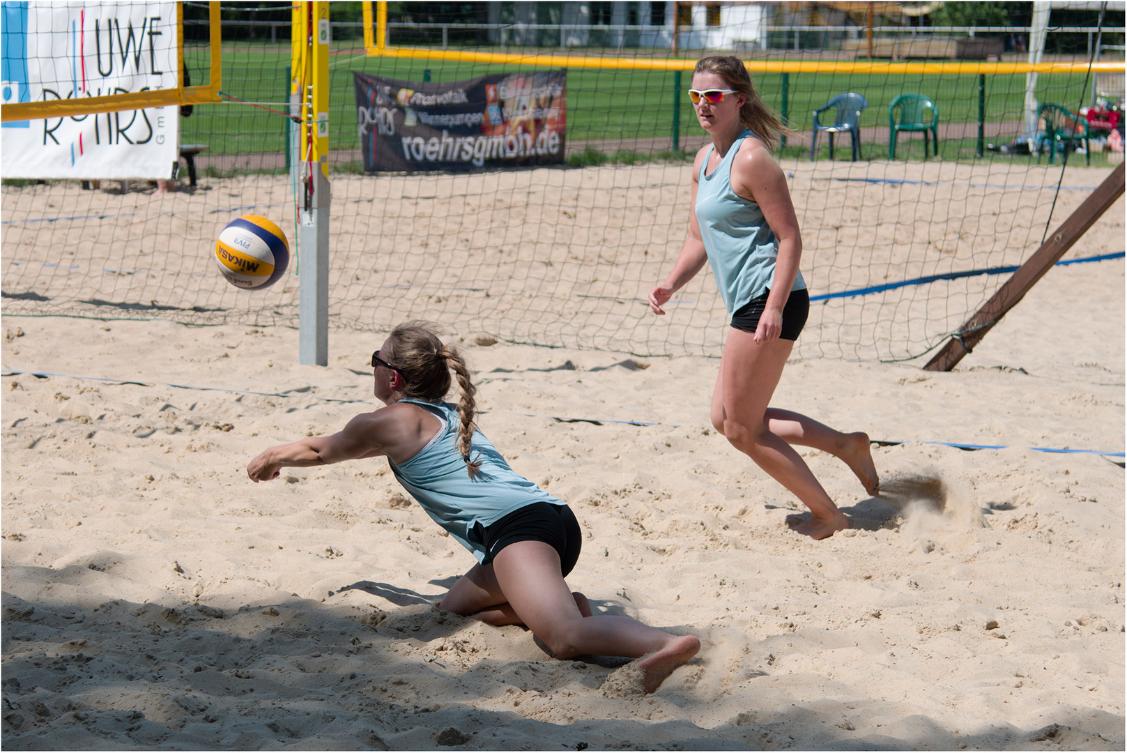 Impressionen vom Beachvolleyball