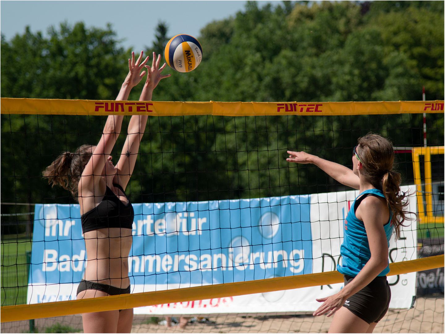 Impressionen vom Beachvolleyball