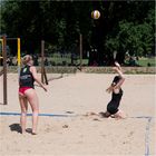 Impressionen vom Beachvolleyball