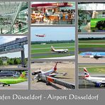 Impressionen vom Flughafen in Düsseldorf