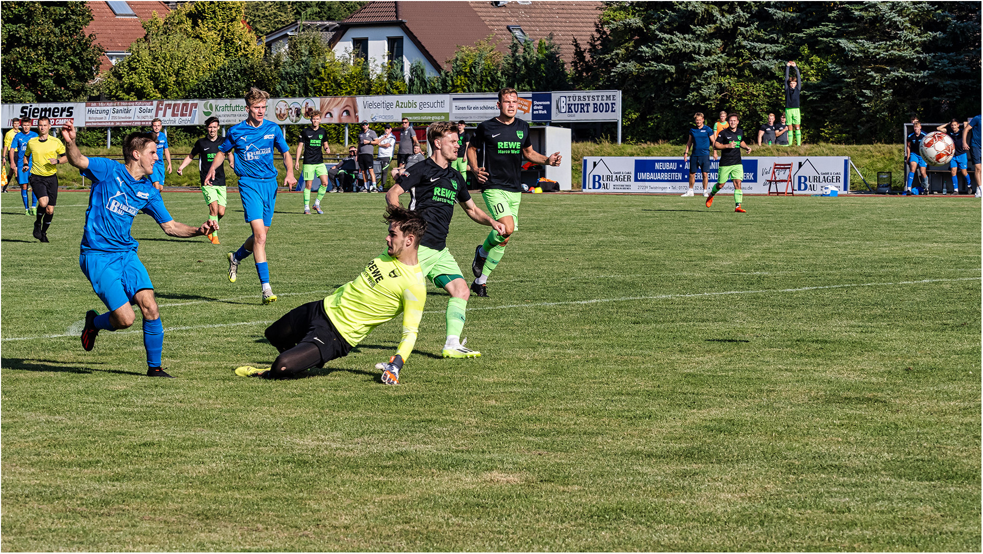 Impressionen vom Fußball