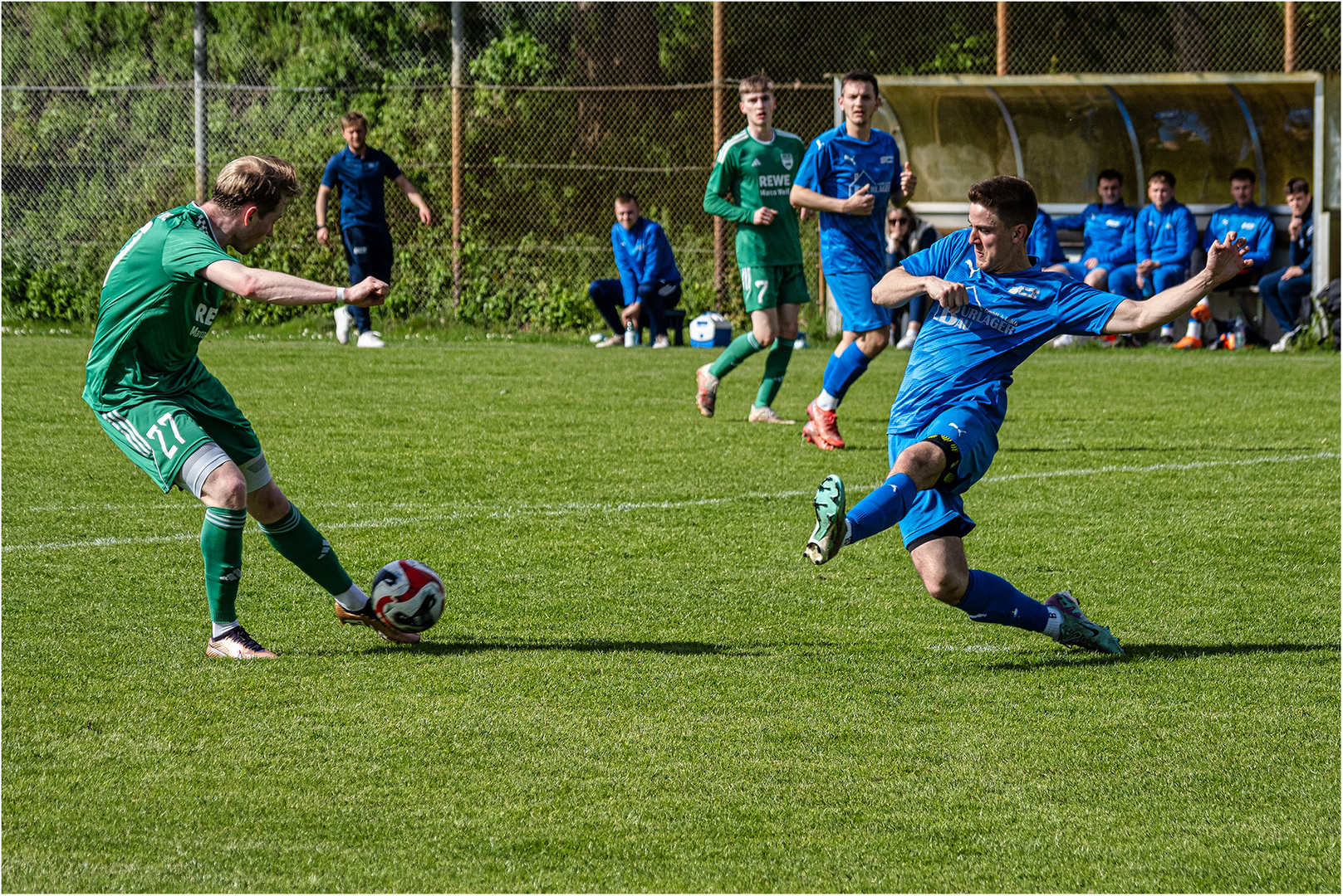 Impressionen vom Fußball