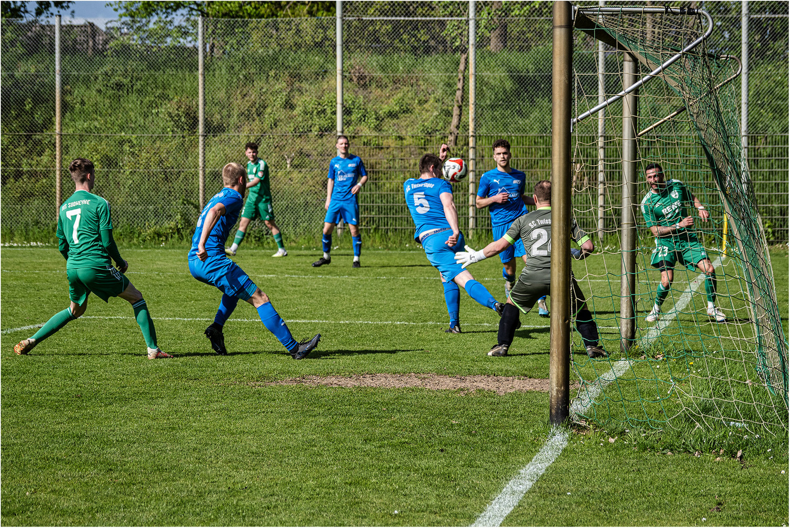 Impressionen vom Fußball