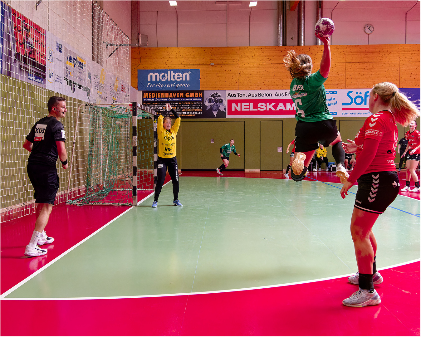 Impressionen vom Hallenhandball