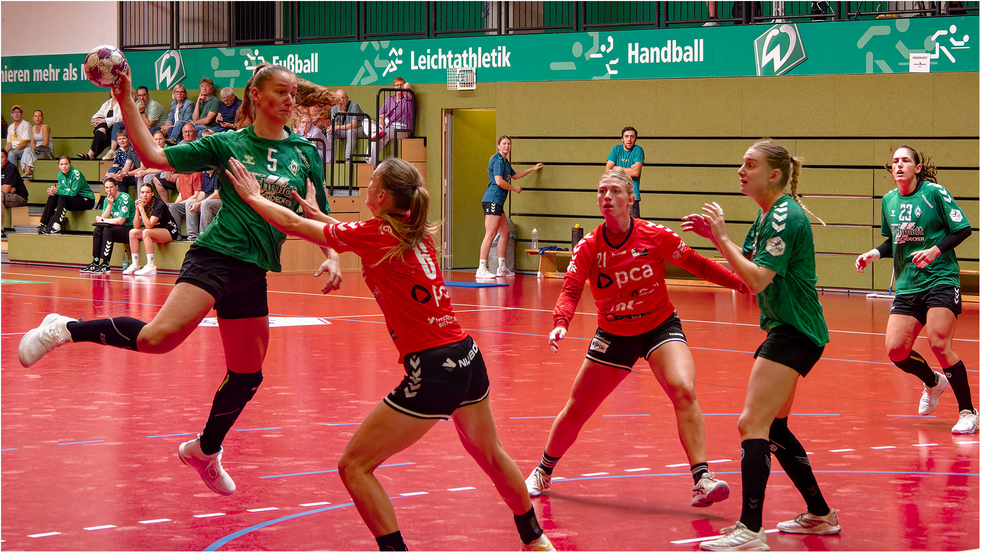 Impressionen vom Hallenhandball