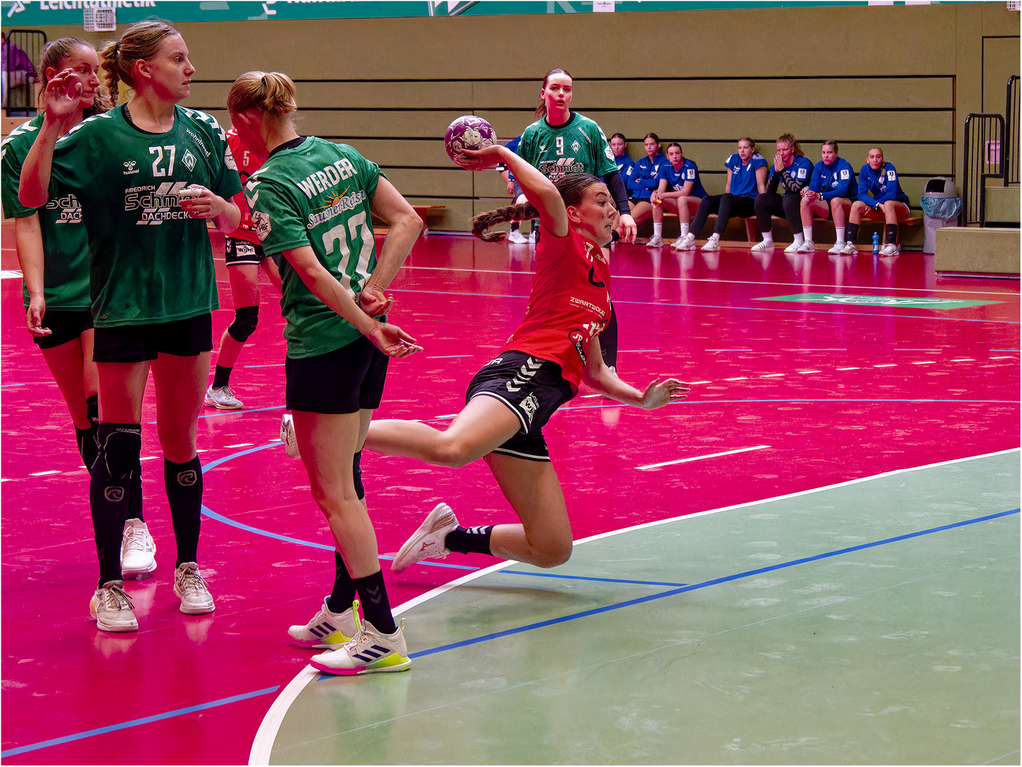 Impressionen vom Hallenhandball