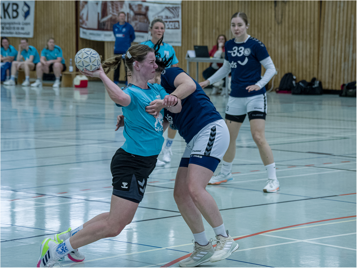 Impressionen vom Hallenhandball