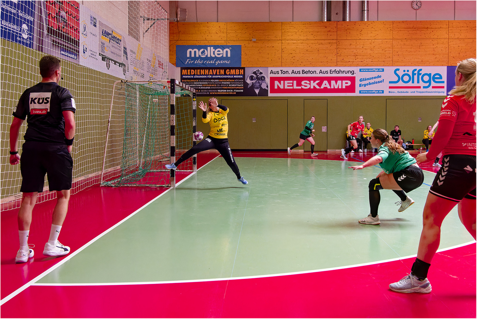 Impressionen vom Hallenhandball