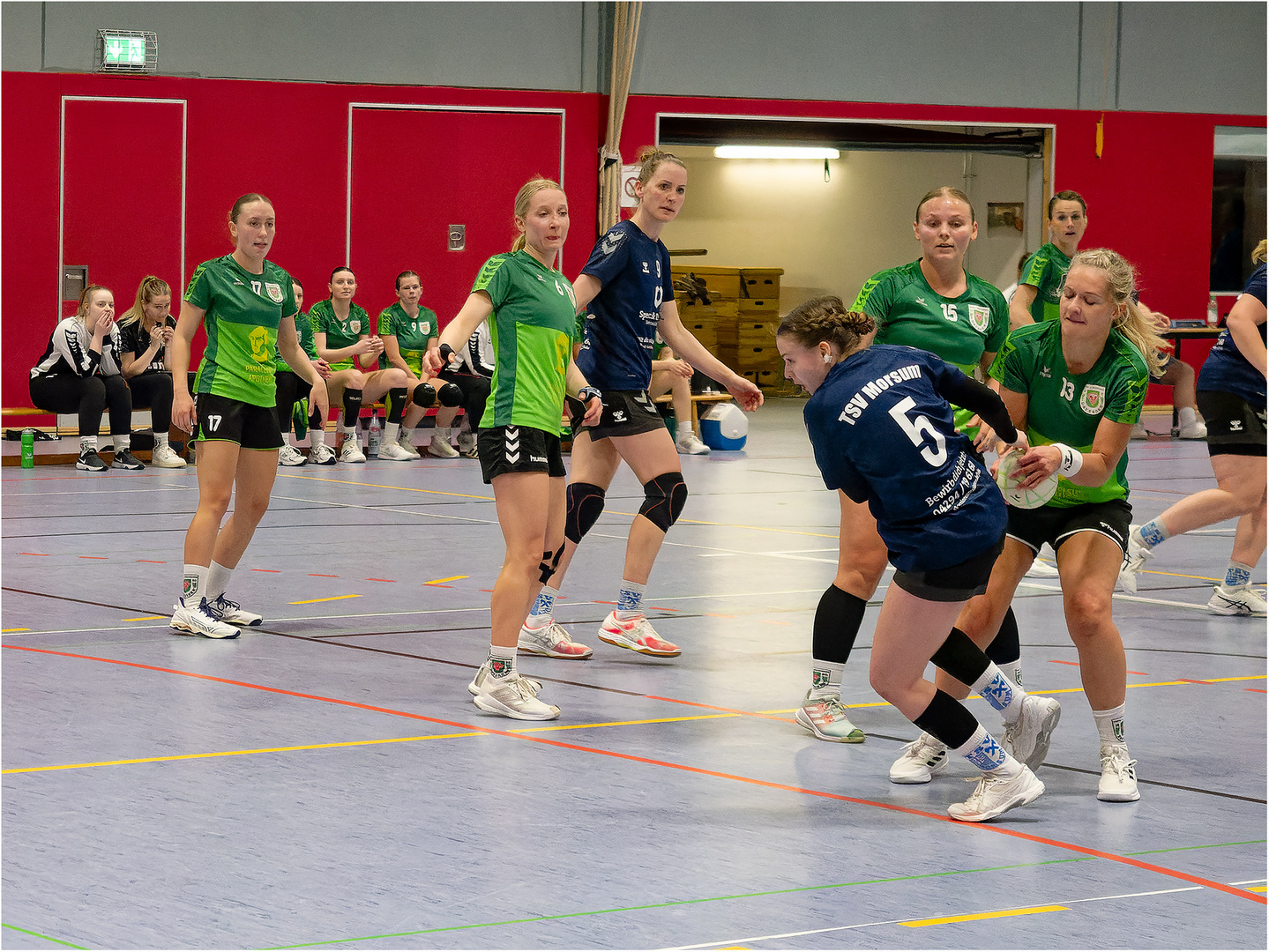 Impressionen vom Hallenhandball