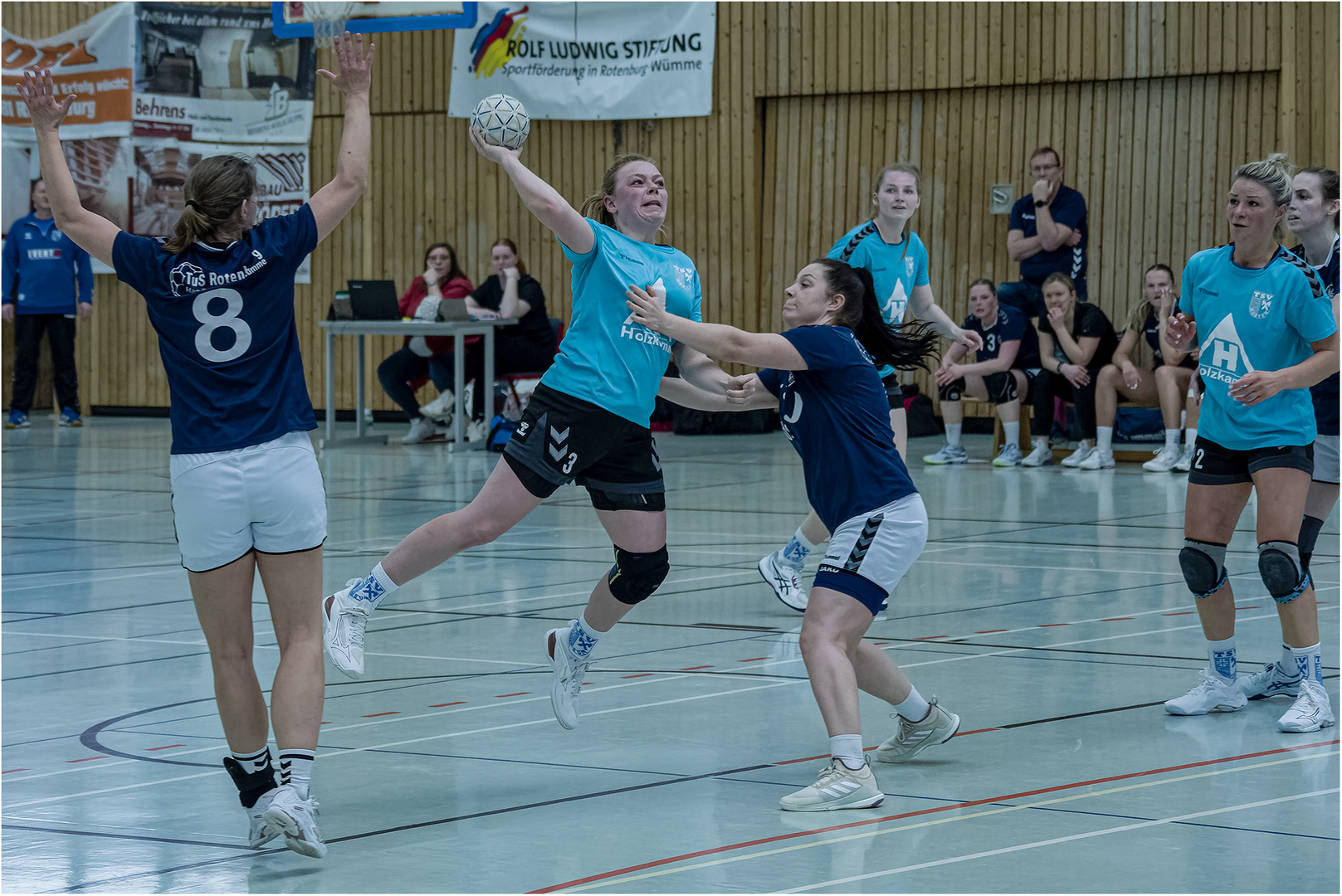 Impressionen vom Hallenhandball