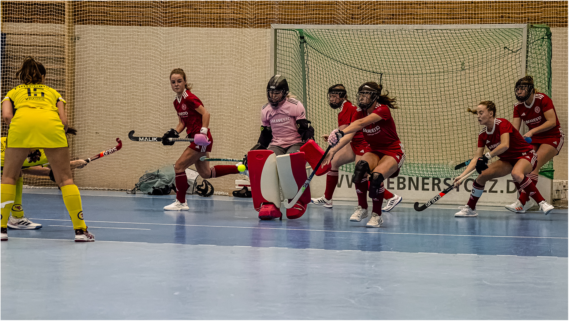 Impressionen vom Hallenhockey