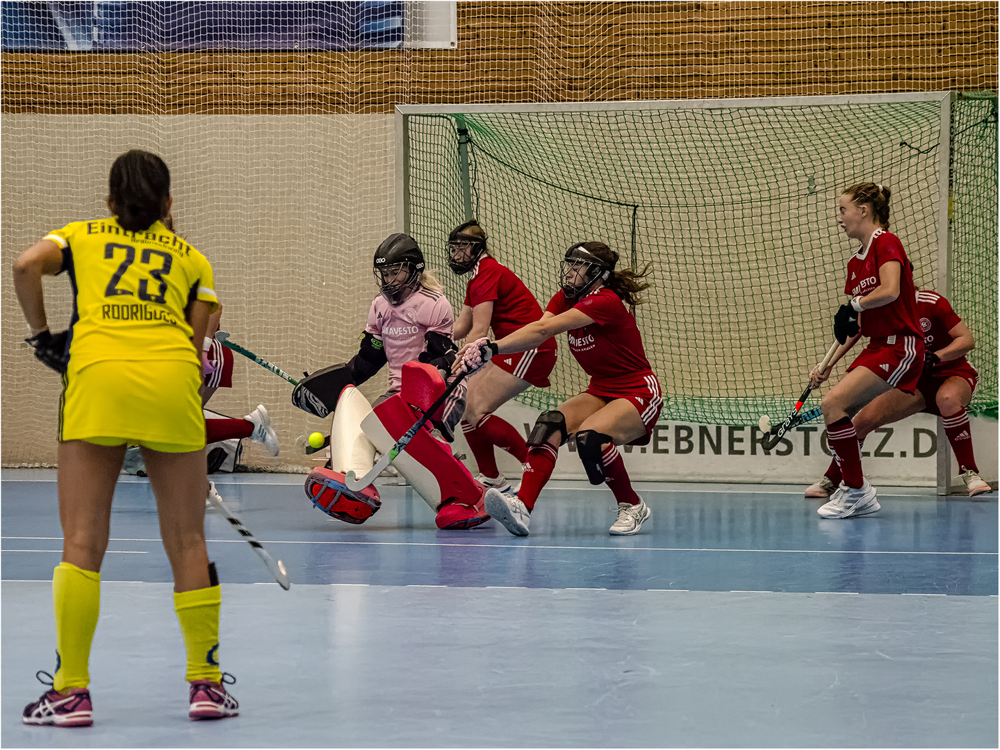 Impressionen vom Hallenhockey