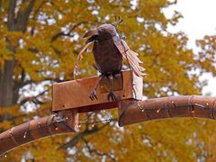 Impressionen vom Herbstmarkt im Park von Wasserschloss Hülshoff ...