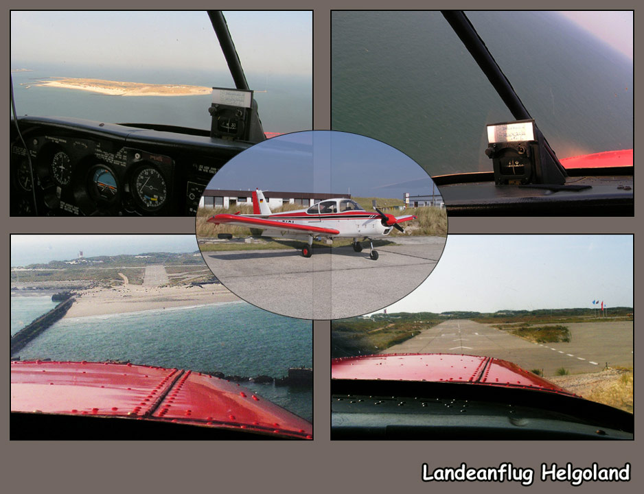 Impressionen vom Landeanflug...