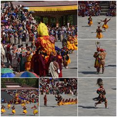 Impressionen vom Maskenfest in Thimphu