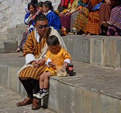 Impressionen vom Maskenfest in Thimphu VII