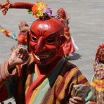 Impressionen vom Maskenfest in Thimphu X