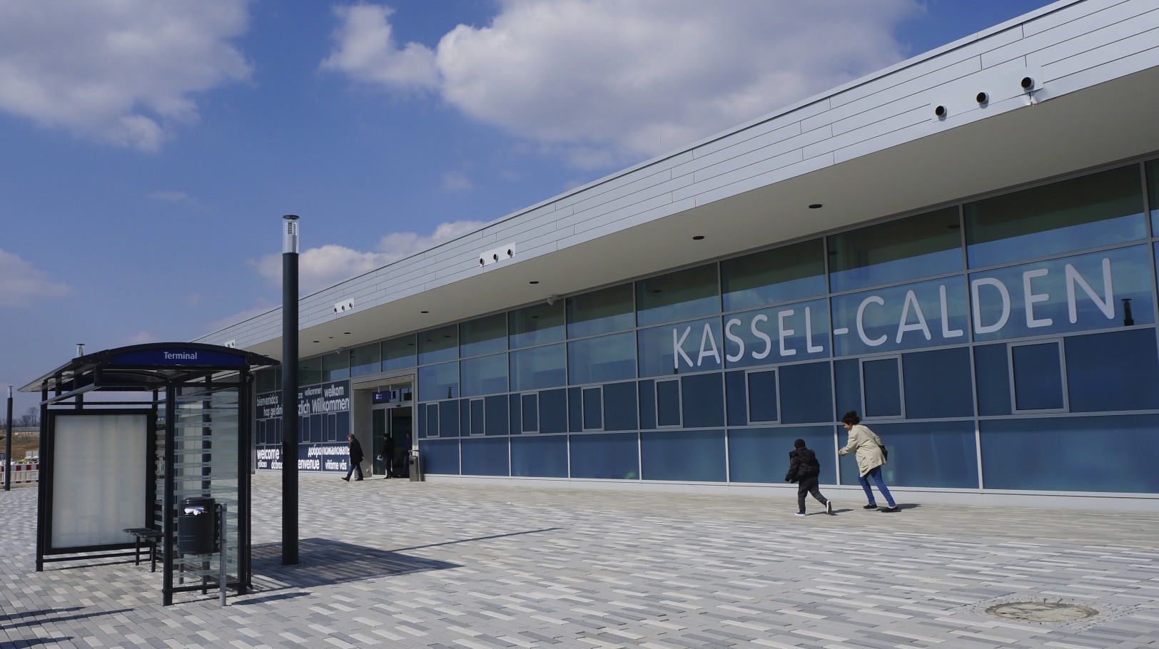 Impressionen vom neuen Flughafen Kassel - Calden