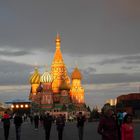 Impressionen vom Roten Platz in Moskau um 22:00 Uhr