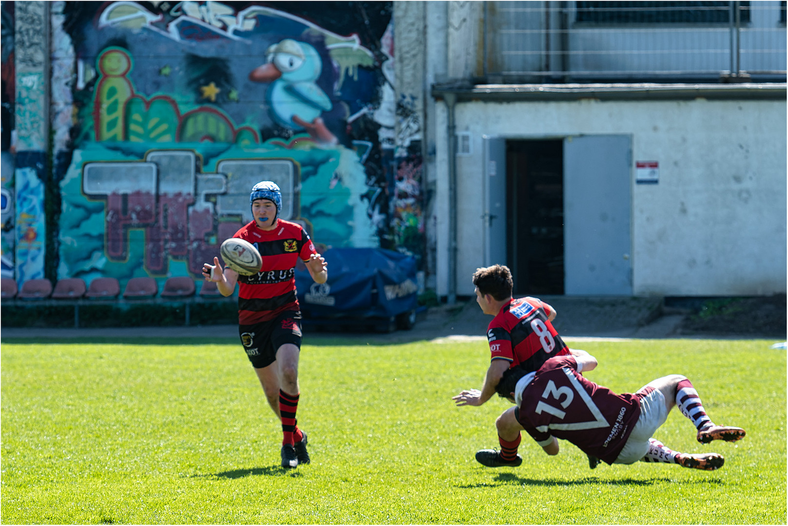 Impressionen vom Rugby