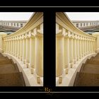 Impressionen vom Schloss Herrenhausen - Die Treppe von Oben