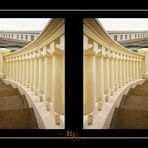 Impressionen vom Schloss Herrenhausen - Die Treppe von Oben