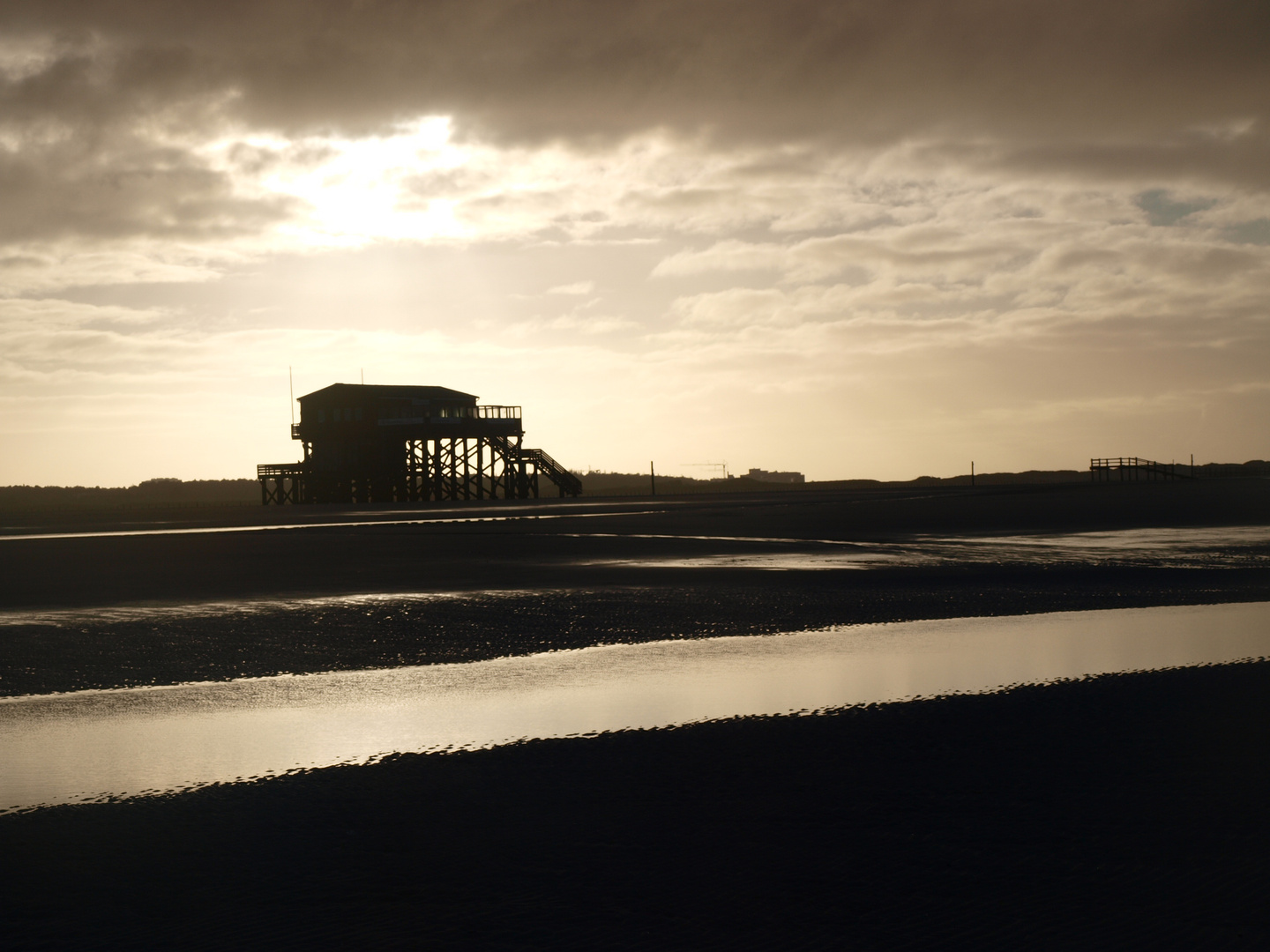 Impressionen vom Strand in St. Peter Ording