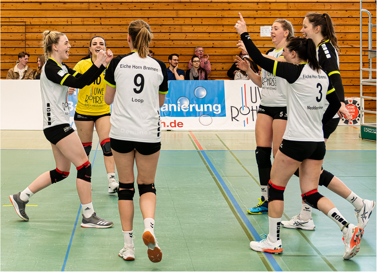 Impressionen vom Volleyball