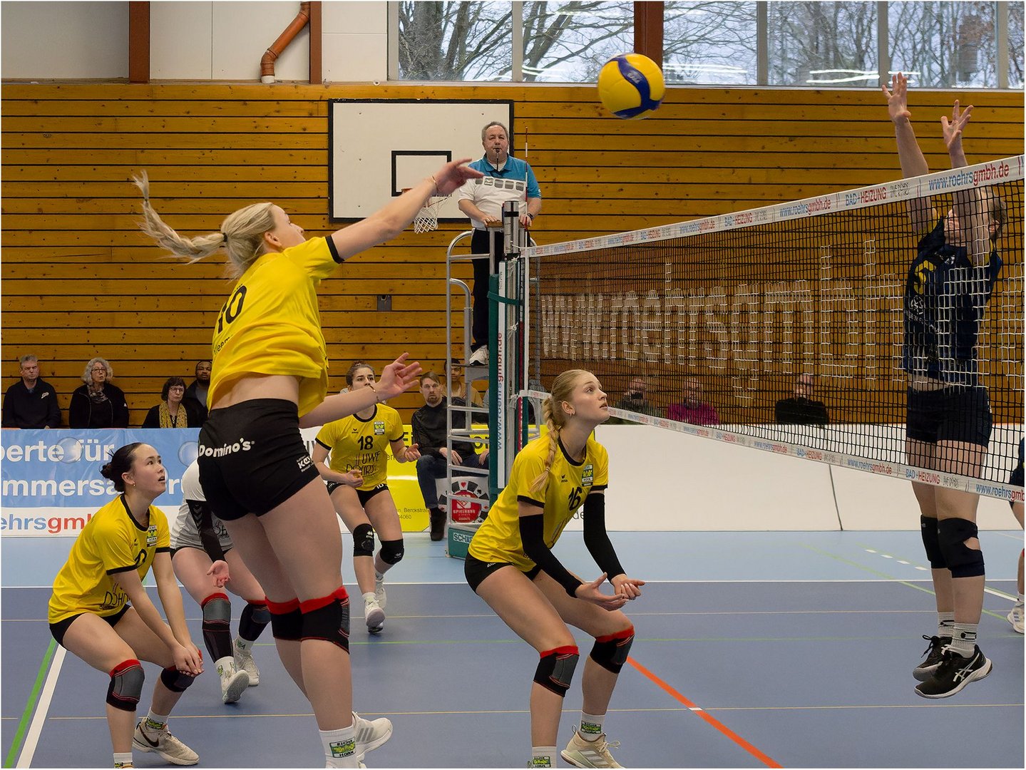 Impressionen vom Volleyball