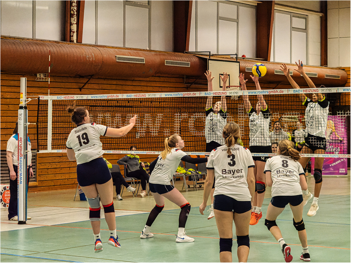 Impressionen vom Volleyball