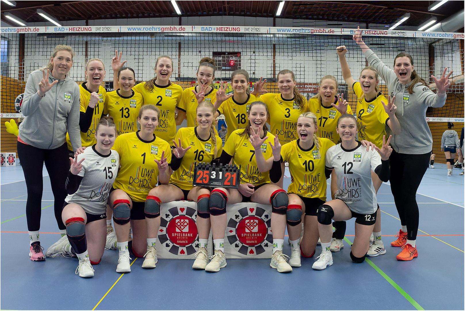 Impressionen vom Volleyball