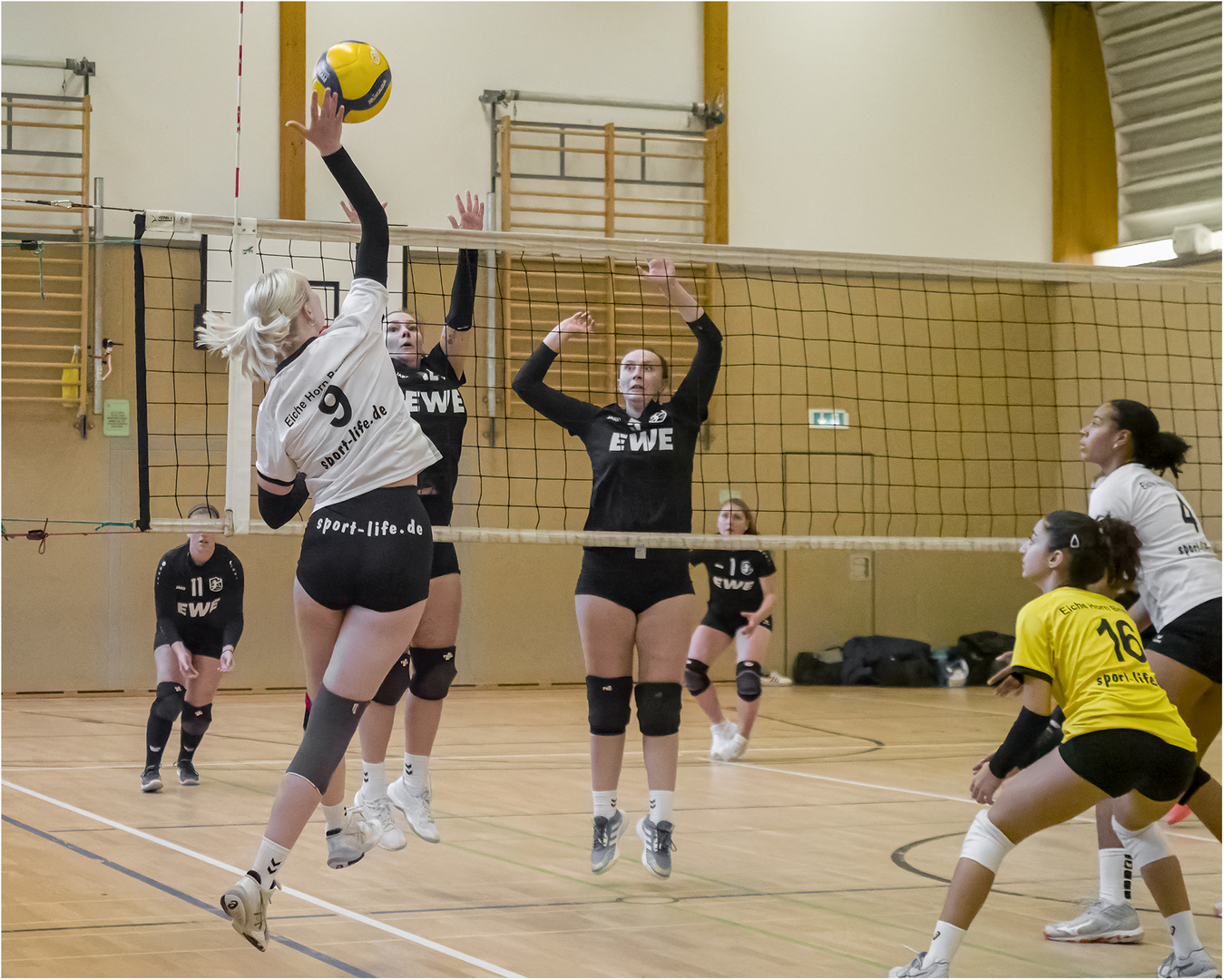 Impressionen vom Volleyball