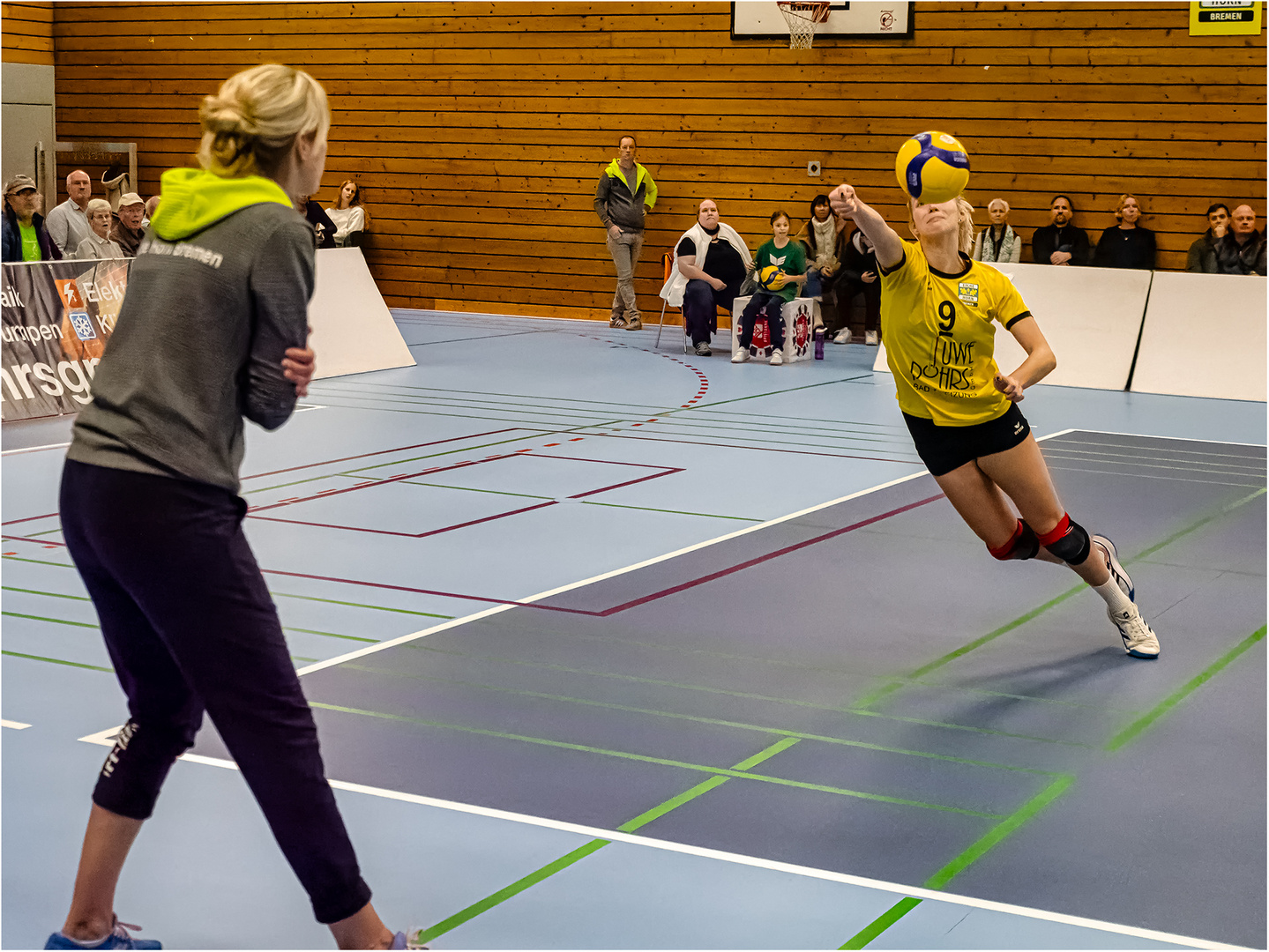 Impressionen vom Volleyball