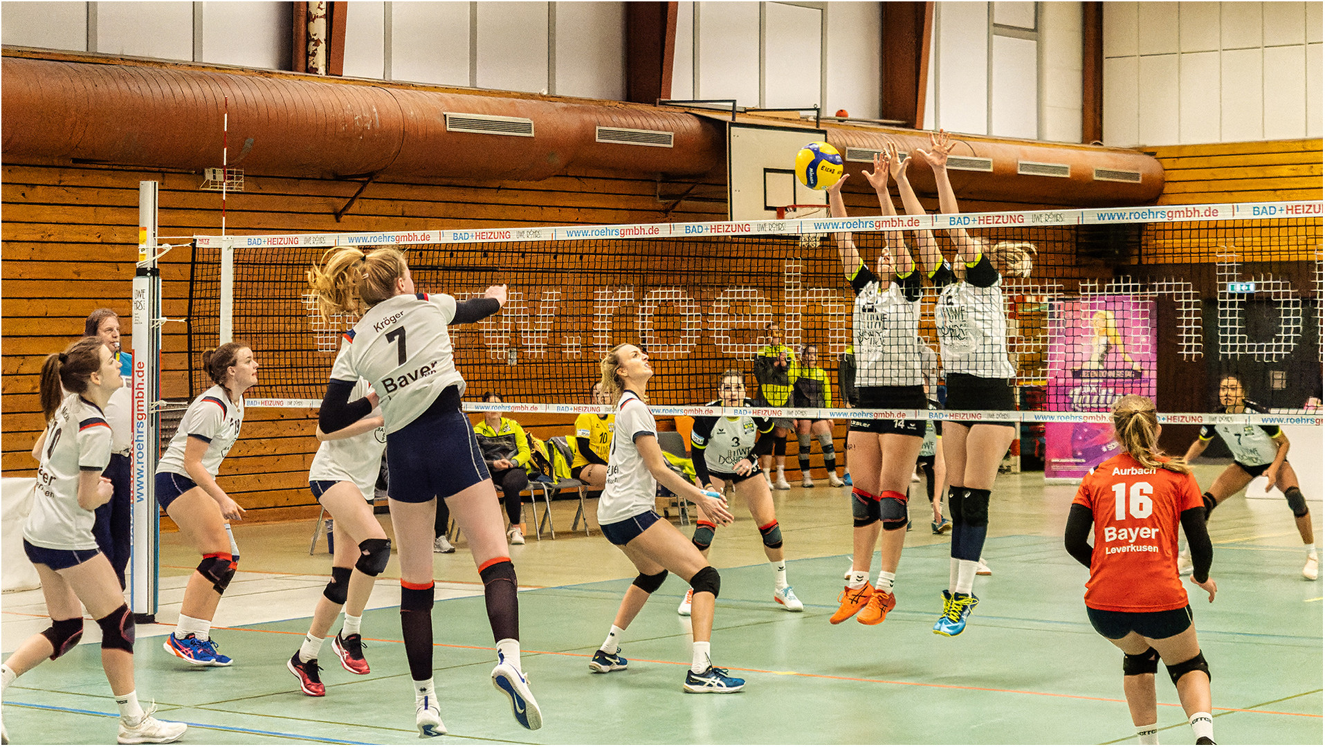 Impressionen vom Volleyball 