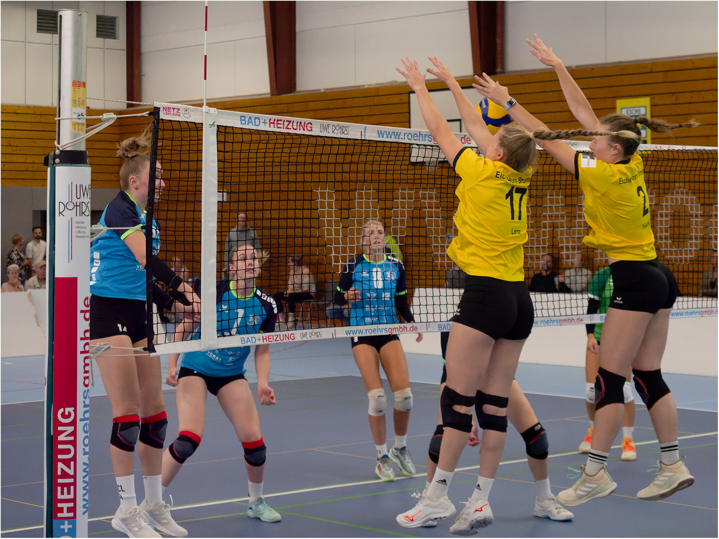 Impressionen vom Volleyball