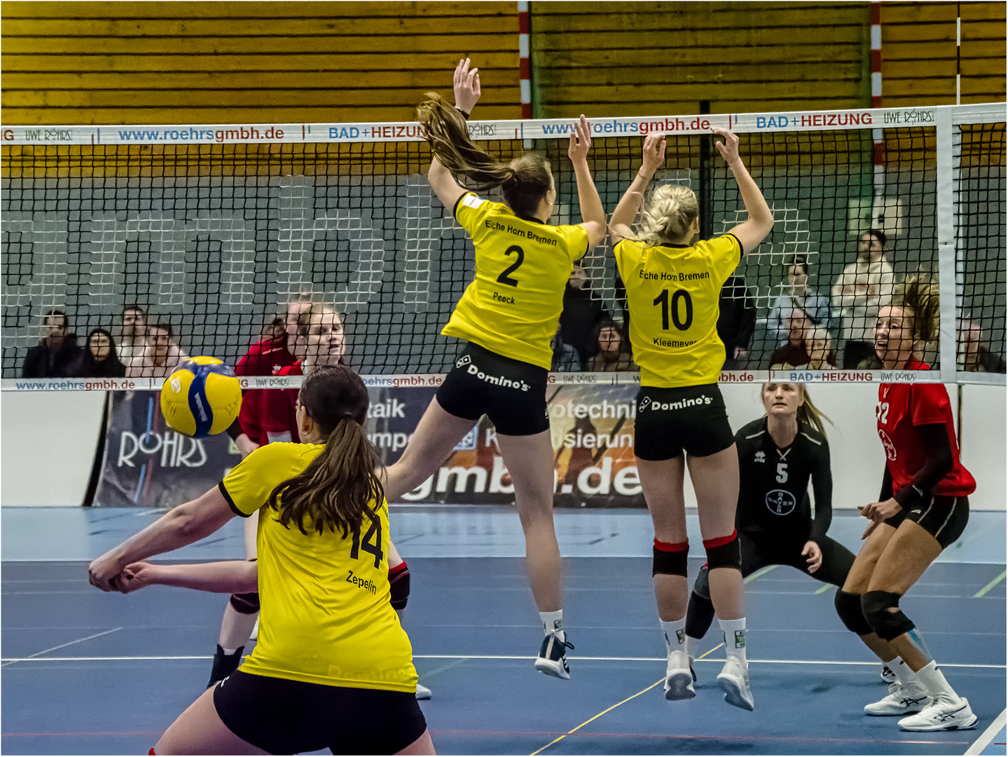 Impressionen vom Volleyball